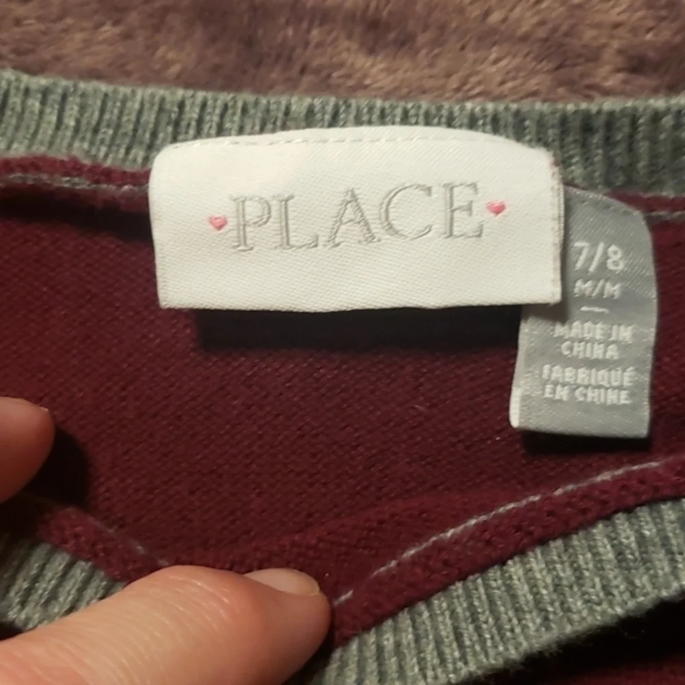 Children’s Place butterfly sweater‎ dress - Picture 4 of 7